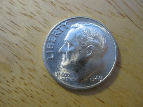 1949 D Roosevelt Dime Gem BU!