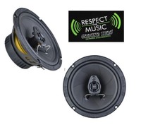 Ground Zero Gzif 6.5 16,5Cm 2 Wege Koax Lautsprecher Paar 165Mm Coax Speaker