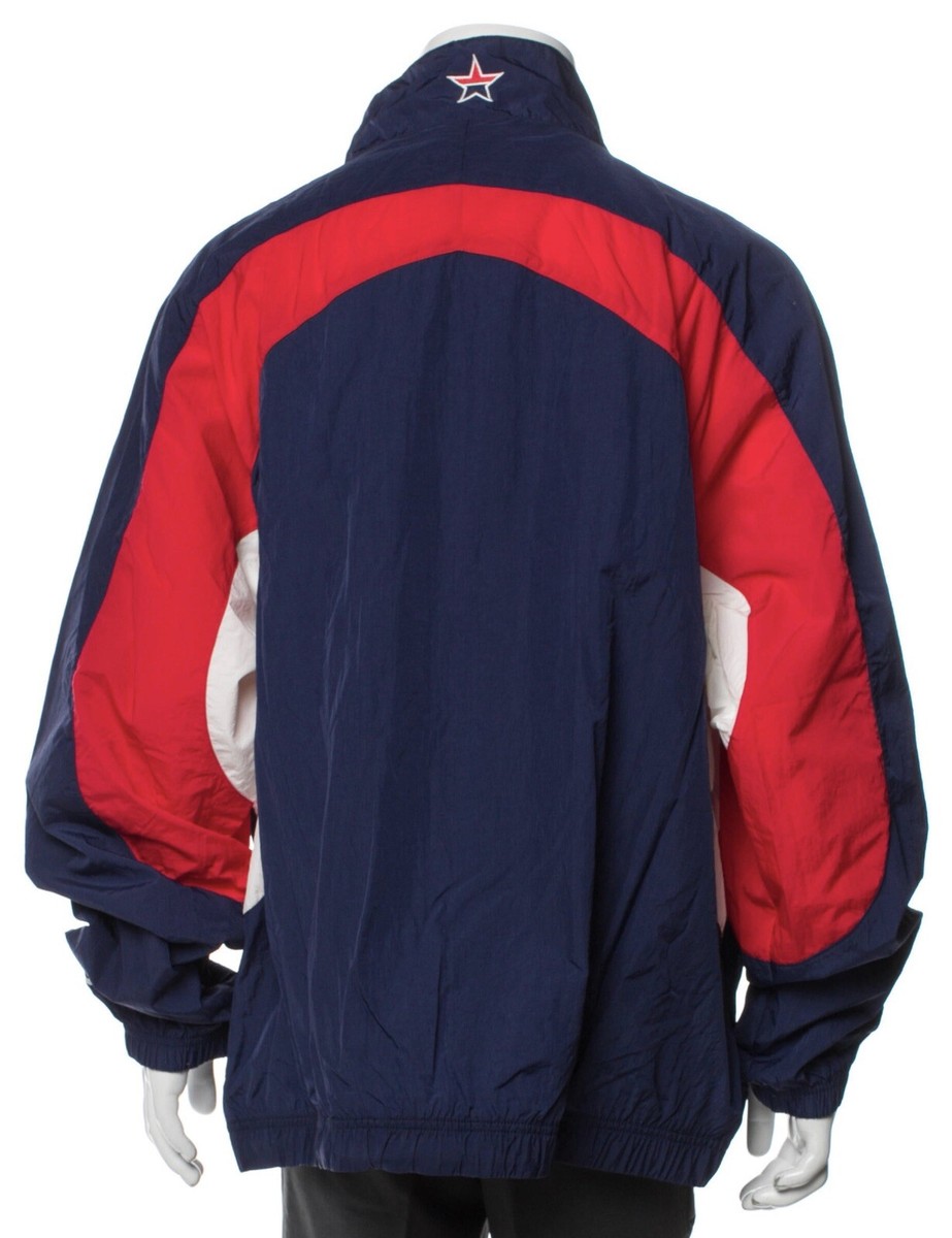 Nike Air Jordan x Trophy Room Jacket Mens Size XXL 2XL Tall Blue 