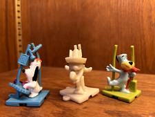 Toon Rock '95 H-B Sonrics México Hanna Barbera PVC Lote de 3