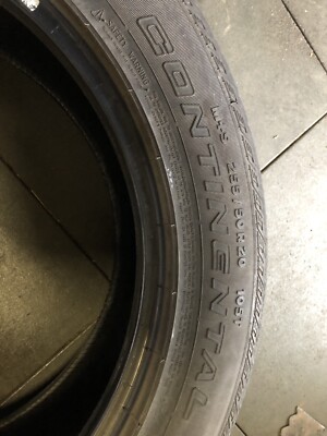 2x Continental Cross Contact LX Sport 255/50 R20 105T 7mm 40/18 M+S Allwetter