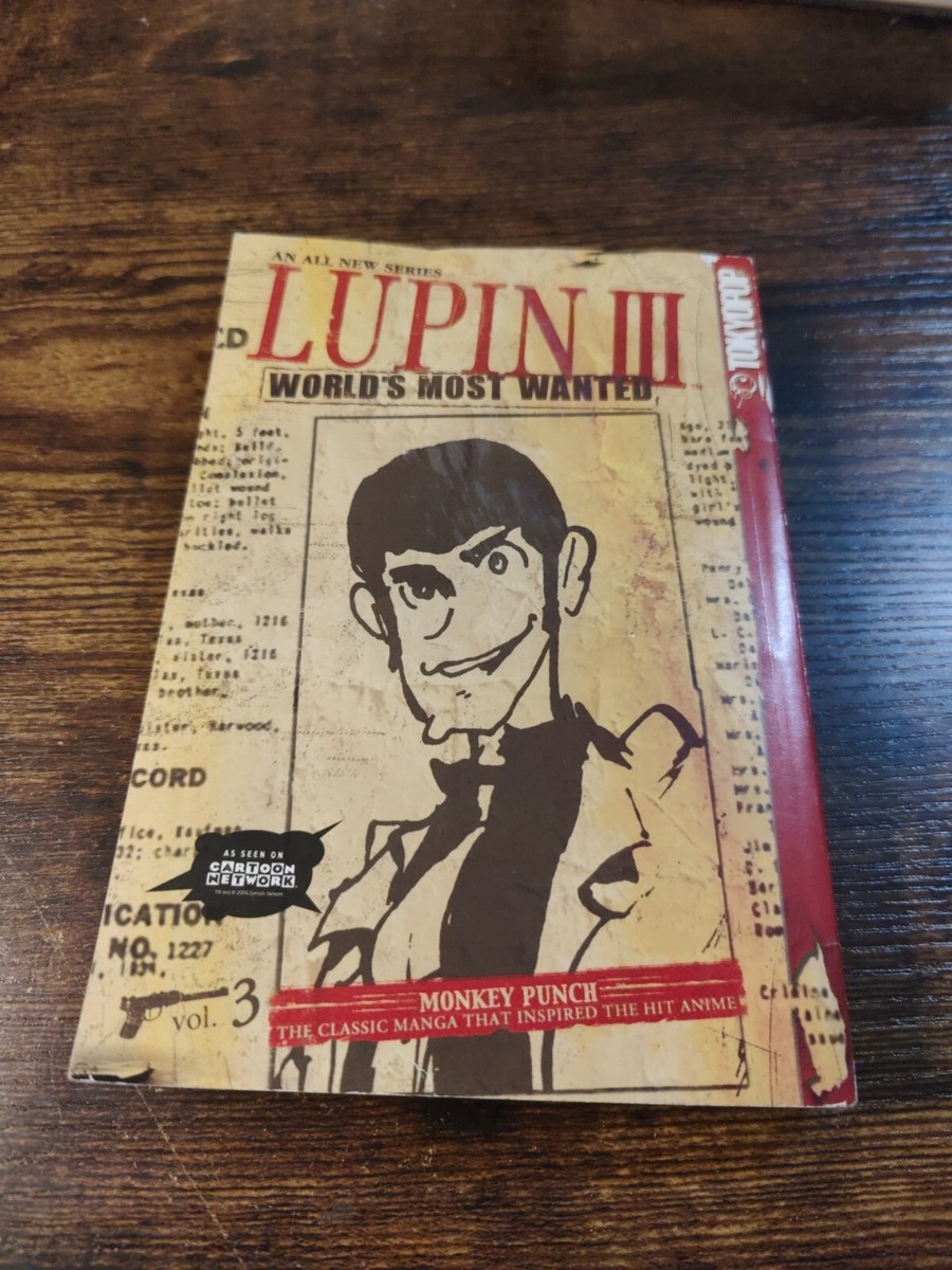 LUPIN III: WORLD'S MOST WANTED, VOL. 3 By Monkey Punch English