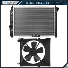 Electric Radiator Cooling Fan Kit For 2005-2008 Chevrolet Aveo Pontiac Wave