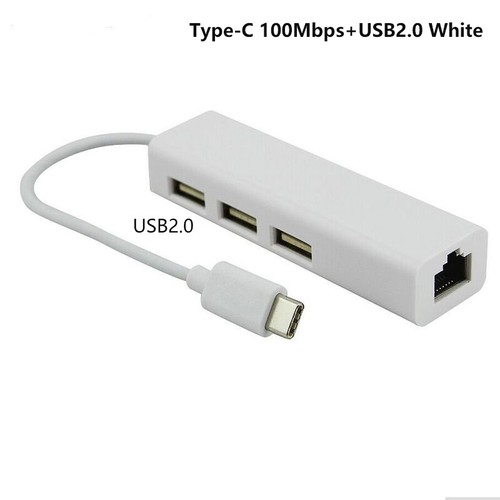 Ethernet Adapter 1000Mbps USB Type C To RJ45 Network Card For MacBook Switch PC - Afbeelding 23 van 44