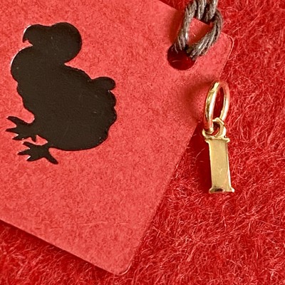 Dodo Pomellato Anhänger 1 Buchstabe Buchstabe I Roségold Original Aus Produktion