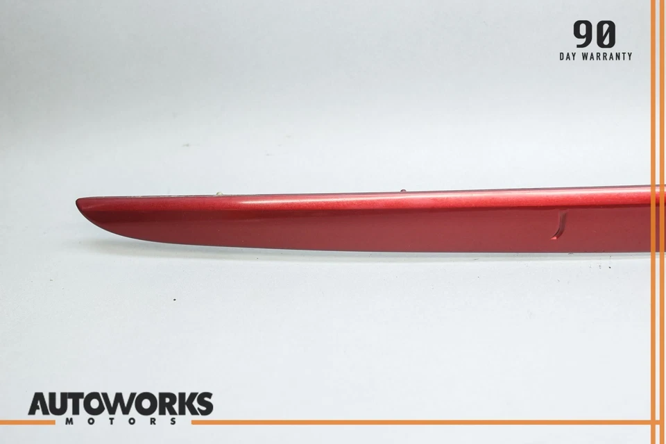 04-07 Jaguar XJR XJ8 SV8 X350 Tapa Trasera Maletero Moldura Panel con Botón Rojo OEM Foto 2 de 4