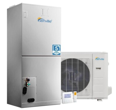 #ad 3 Ton Central Air Conditioner Heat Pump Split System 36000 BTU 10KW AUX $3199.99