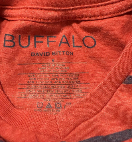 Lot of 4 Boys Shorts Shirts Clothing Levi's Buffalo David Bitton Size 6-7-8 Blue - Picture 11 of 11