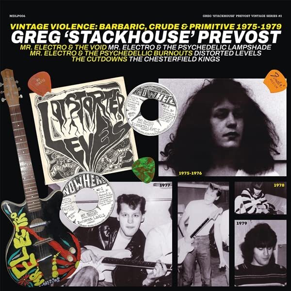Prevost,Greg 'Stackhouse' Vintage Violence: Barbaric,Crude & Primitive 1975 (CD)