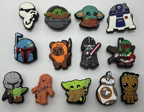 13pcs Star Wars shoe charms for croc-Shoe Charms - 第 1/2 張圖片