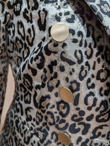 Women's Metallic Short Jacket Medium - Picture 8 of 19
