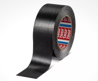 (0,02 /1m) tesa 4615, Duct Tape, Gewebeband, Panzertape, 50mm x 50m, schwarz