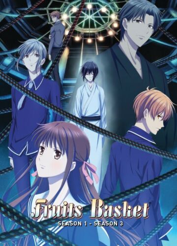 Fruits Basket Season 1+3 DVD (English Dub) (Anime) - Afbeelding 1 van 4