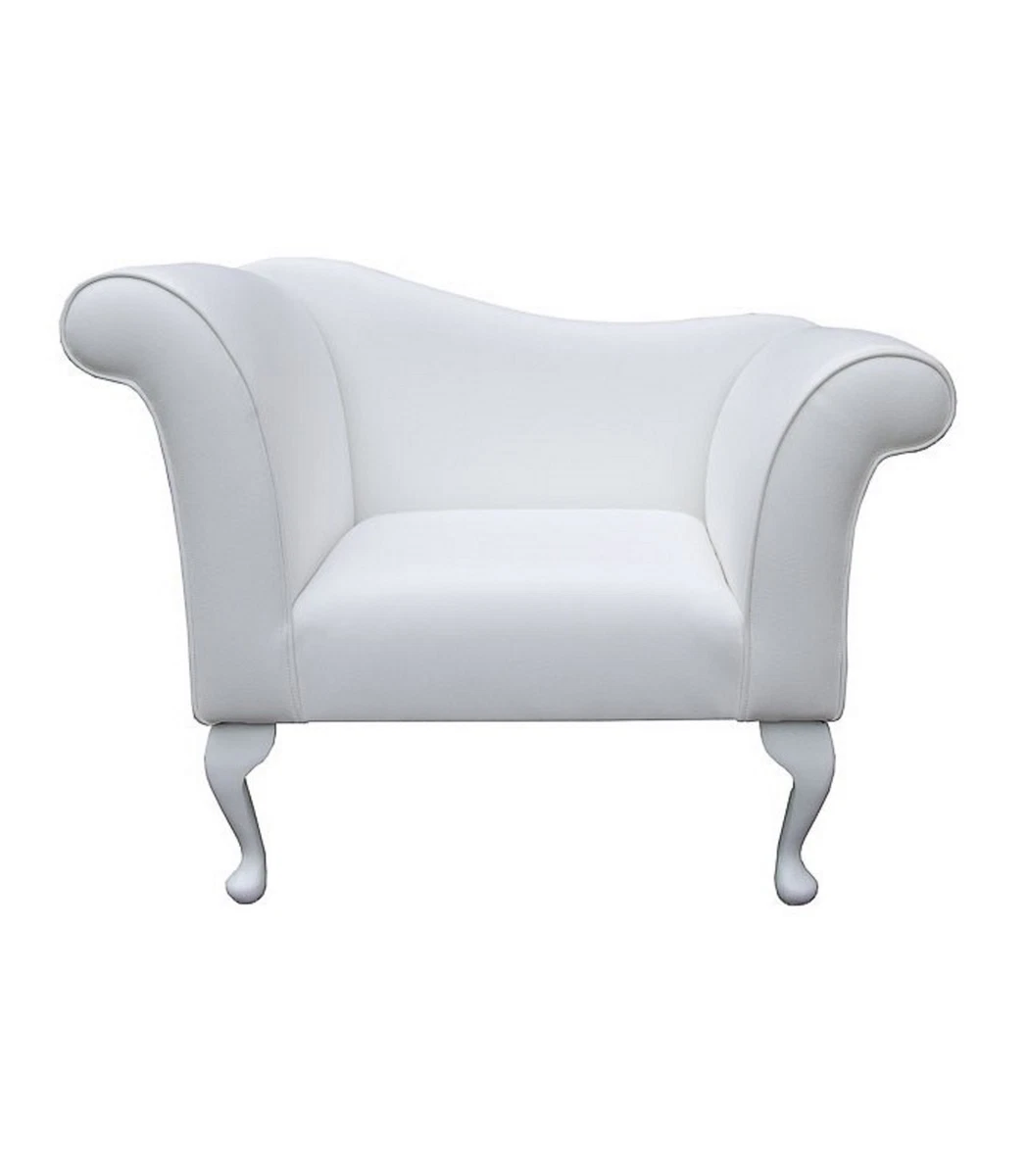 White vinyl 2024 chaise lounge