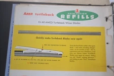 Anco 12-12 NOS Wiper Blade Refills Mopar GM Ford 12" Red Pin Type Turtleback