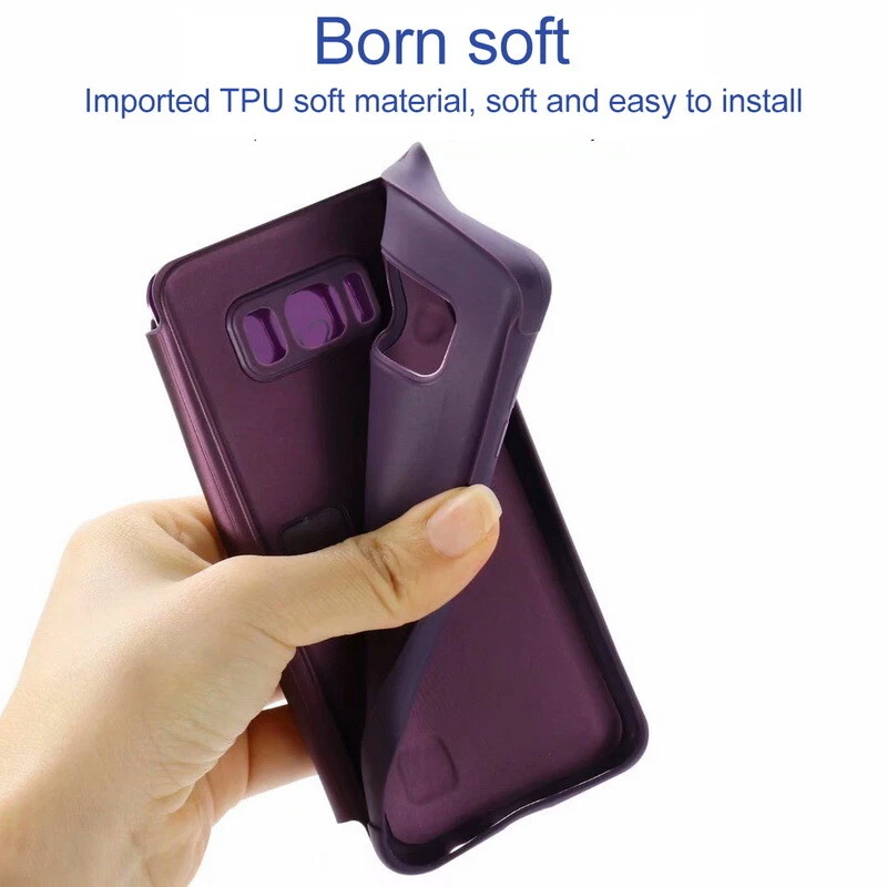 Funda Completa con Soporte Abatible Espejo 360° para iPhone 16 15 14 13 12 11 Pro MAX 16E Foto 4 de 4