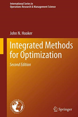 Integrated Methods for Optimization (International Seri - HardBack NEW Coban, El