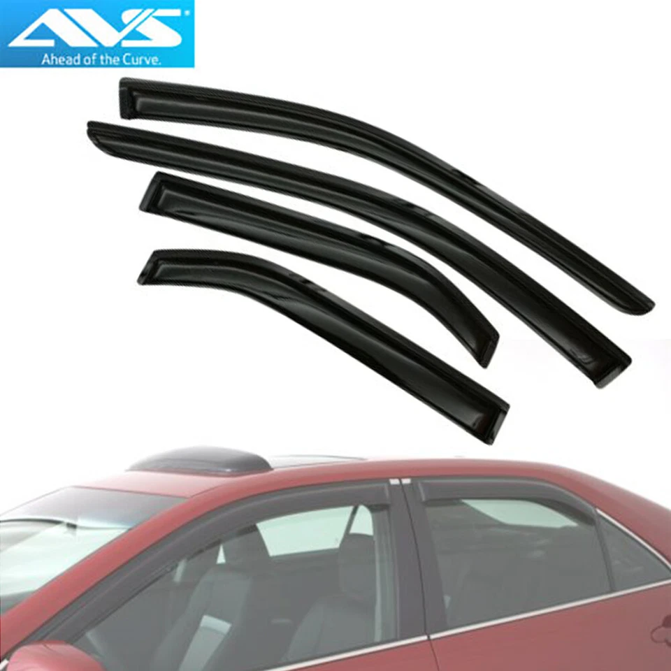 AVS 94974 4 piezas visera de ventilación de ventana protectores de lluvia para Ford F150 Super Cab 2015-2019 Foto 3 de 3