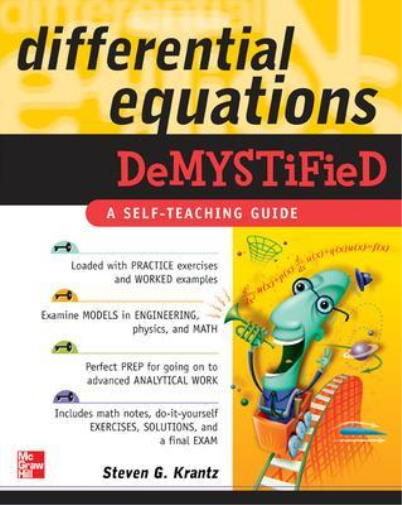 Steven Krantz Differential Equations Demystified (Tascabile) Demystified