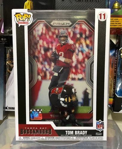 Funko Pop! Panini Prizm Trading Cards Tom Brady #11 Buccaneers Figure