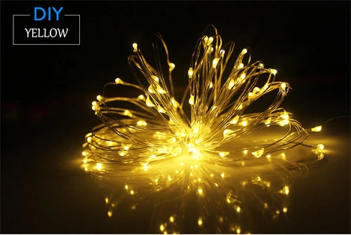 1-10M 8 Mode String Lights Battery Operated With Remote Fairy Garden Party Decor - Picture 22 of 22