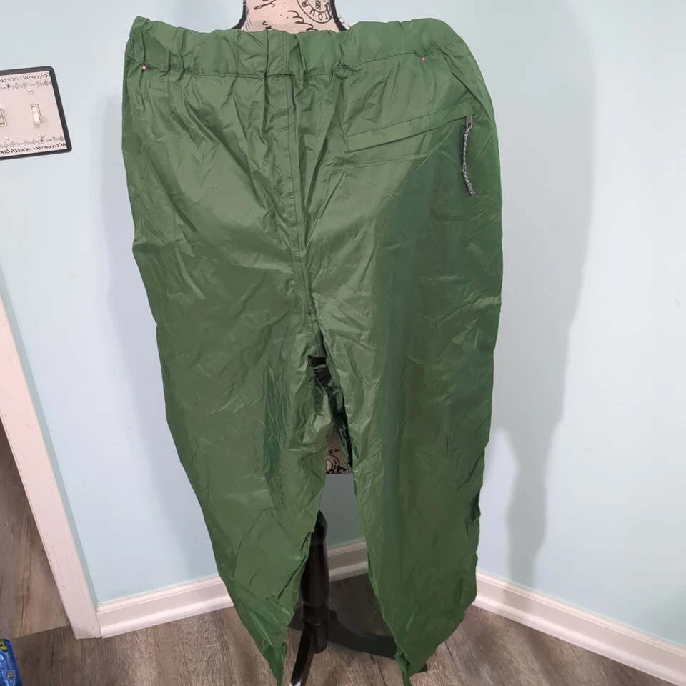 Pantalones de Lluvia Red Head Pelirroja Viento Para Hombres Grandes Verde Nylon Senderismo Cintura Elástica Foto 2 de 4