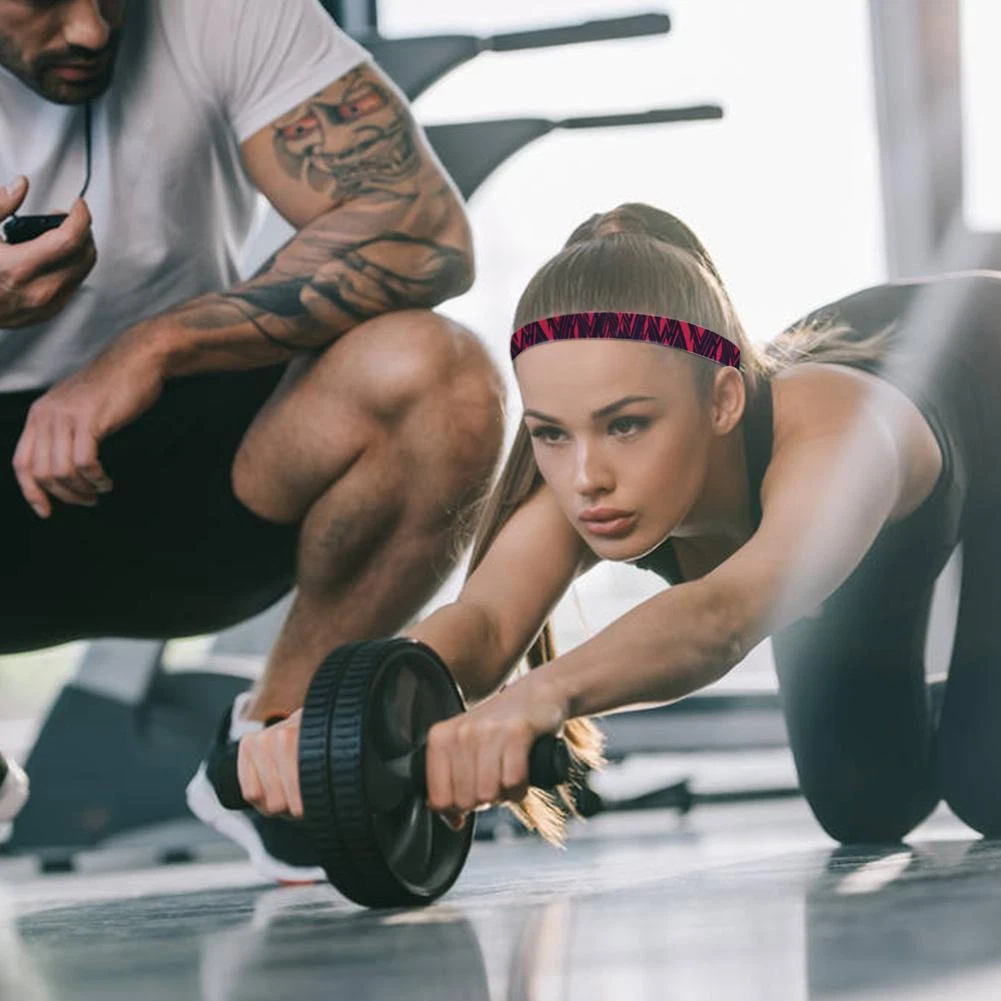 Black yoga headband 2025