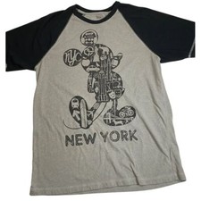 Disney New York State of Mind Graphic Mickey Size Medium Gray/Black Colorway