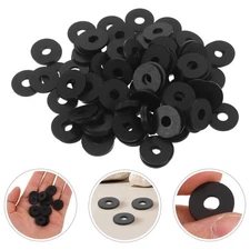 100 Pcs Shower Faucet Gasket Rubber Tap Washer Flat Washers Plumbing
