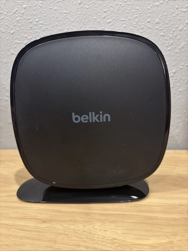 Belkin N450 DB 4-Port 10/100 Wireless N Router F9K1105V2 Black Used - Image 3 of 4