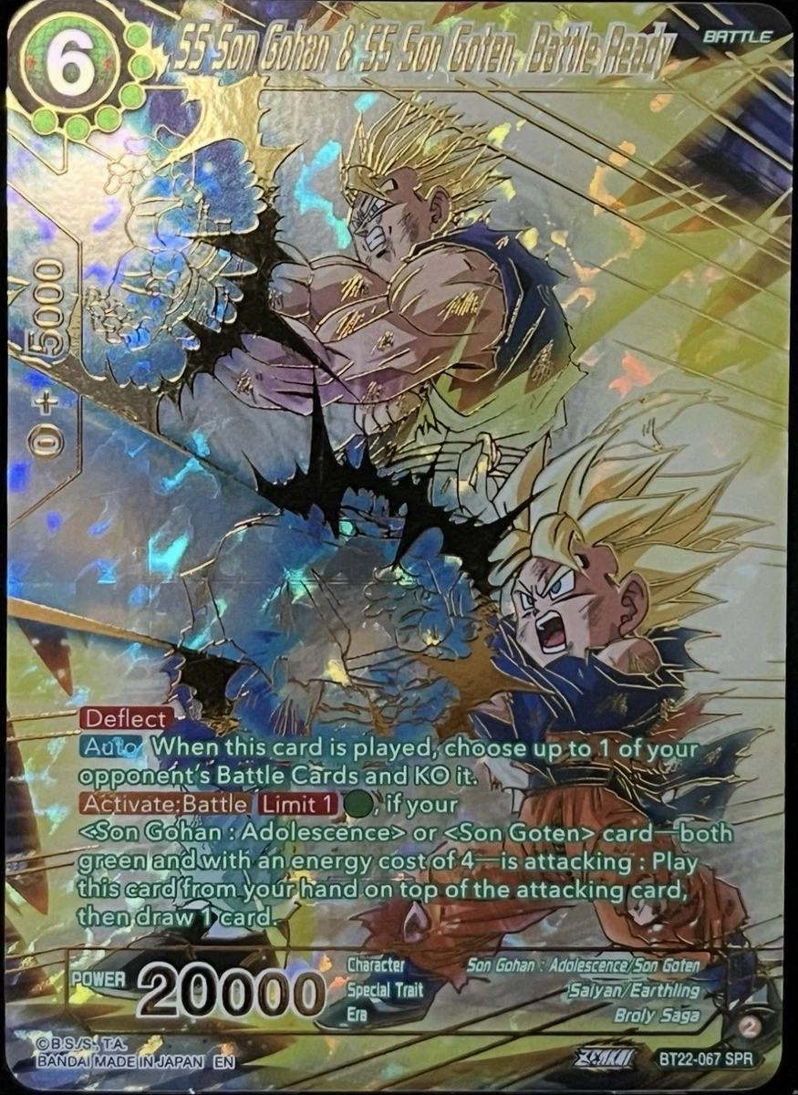 Bandai Dragon Ball Z TCG Individual Collectible Card Game Cards