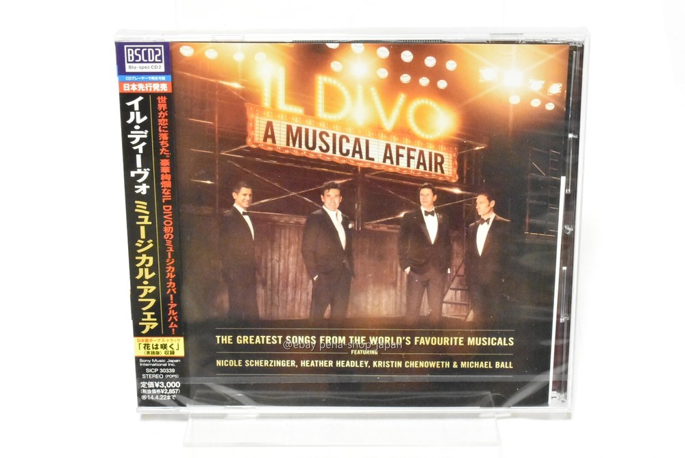 IL DIVO-A MUSICAL AFFAIR-JAPAN BLU-SPEC CD2 BONUS TRACK