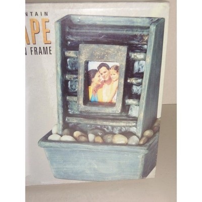 Homedics Envirascape Fountain Frame Photo Waterfall Natural Humidifier -0217SH