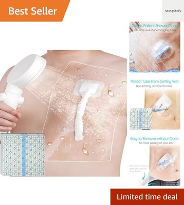 Water Proof Bandages 9'' x 9'' Shower Protection for Large Wound Dressing Incis...