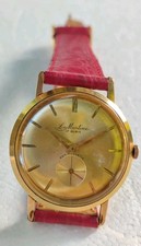LA MARTINE orologio da polso placcato oro 17 Rubis in ottime condizioni e funz.