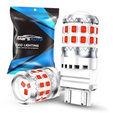 Upgraded 3156 LED Brake Bulbs, 3057 3056 4057 4157 Replacement with 3157 Red