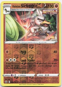 Galarian Sirfetch'd 079/198 Chilling Reign Reverse Holo