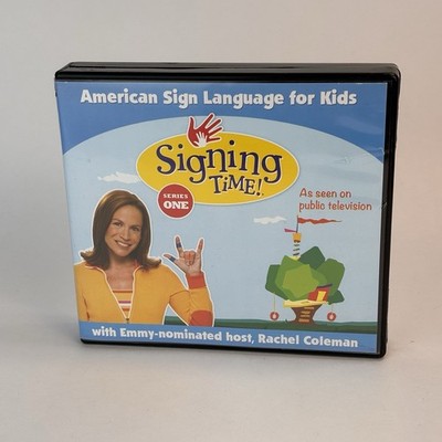 SIGNING TIME SERIES ONE 1 AMERICAN SIGN LANGUAGE FOR KIDS 13-DISC DVD BOX SET