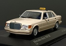 1/43 Mercedes Benz 500 SE W126 Taxi 1979 Minichamps