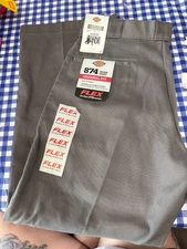Dickies NEW Men's Original Fit Flex 874 Work Pants 34x30