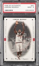 1998 SP AUTHENTIC #42 LAMOND MURRAY PSA 9