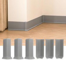 Baseboard Corner Blocks 4Inch Height, Self Adhesive 3 inside  3 outside Corners