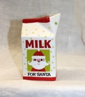 Milk & Cookies for Santa Christmas Ceramic Tray & Carton Cup Set — photo 9