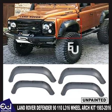 FOR LAND ROVER DEFENDER 90 110 L316 WIDE WHEEL ARCH KIT EXTENDED ARCHE UNPAINTED