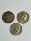 1965 1967 1968 D Kennedy Half Dollar 40% SILVER US Mint "Circulated" LOOK! Lot