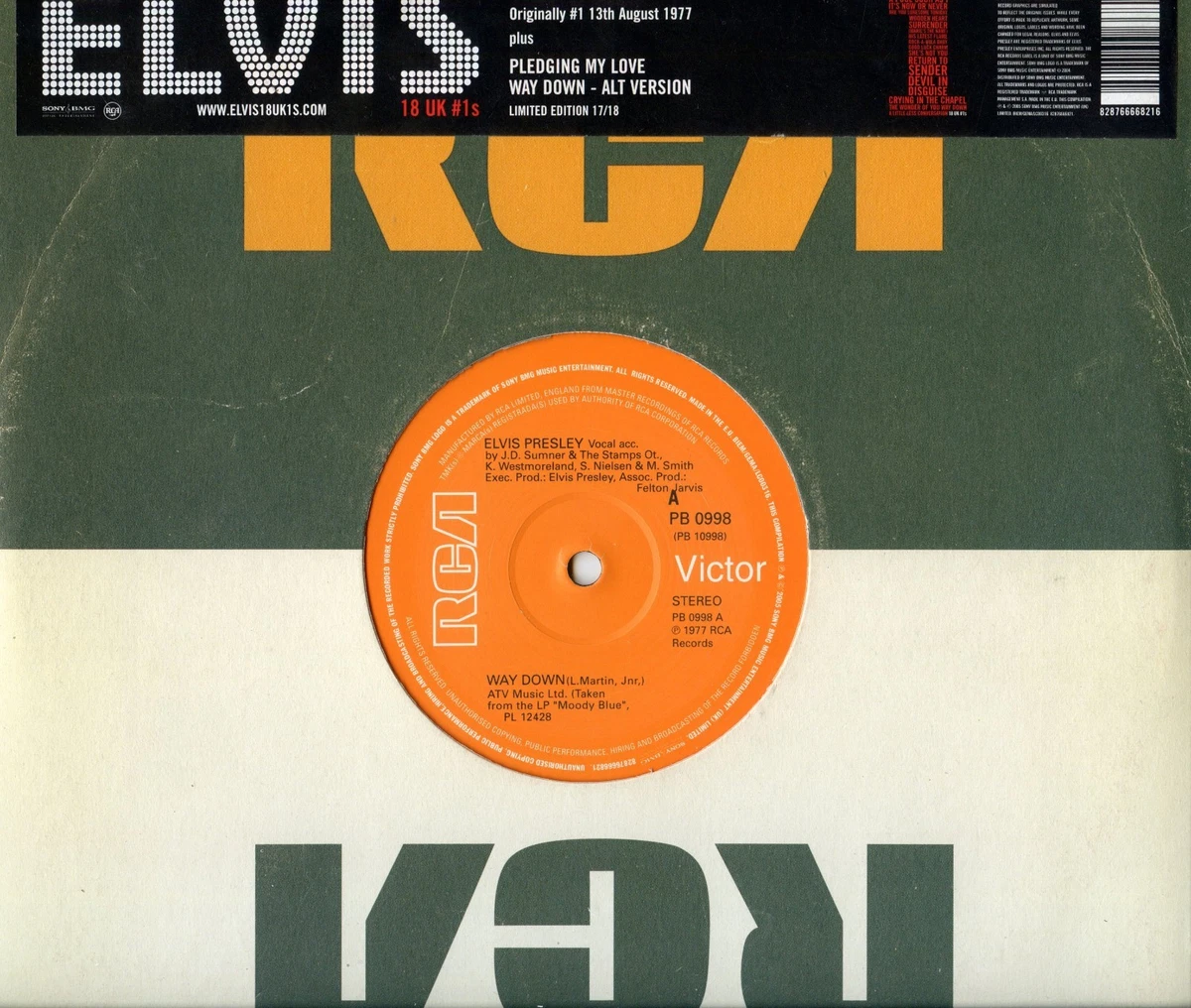 アート・デザイン・音楽 Elvis Presley Record Breakers Elvis Presley Numbered Single Vinyl Records for sale | eBay