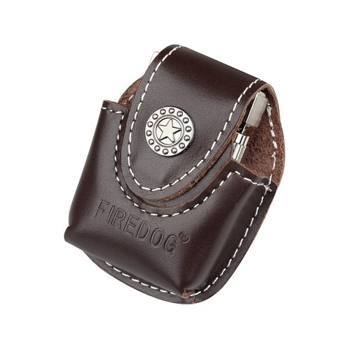 Zippo Lighter Pouch, Leather Zippo Lighter Case Holder with Clip for Belt