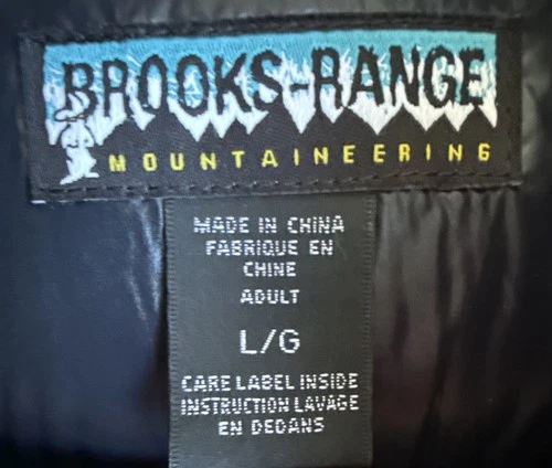 Brooks-Range Mountaineering DownTek Jacket Mens L Red 90%Goose Down Parka Puffer image 4