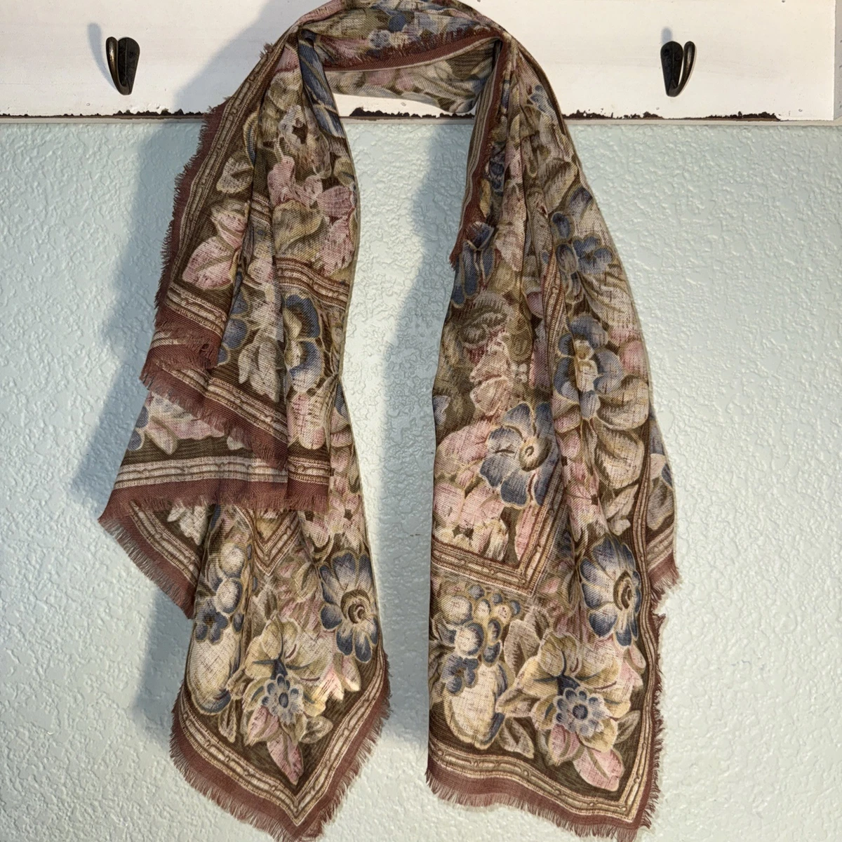 Brown Vintage Scarves and Wraps for Women for sale | eBay display picture 1