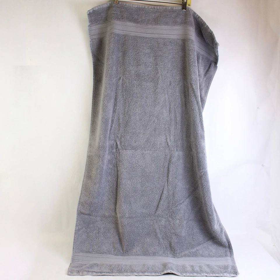 Lot Of 3 Nautica Blue Gray 2 Bath Towel 1 Hand Towels 100% Cotton - Image 4 of 4